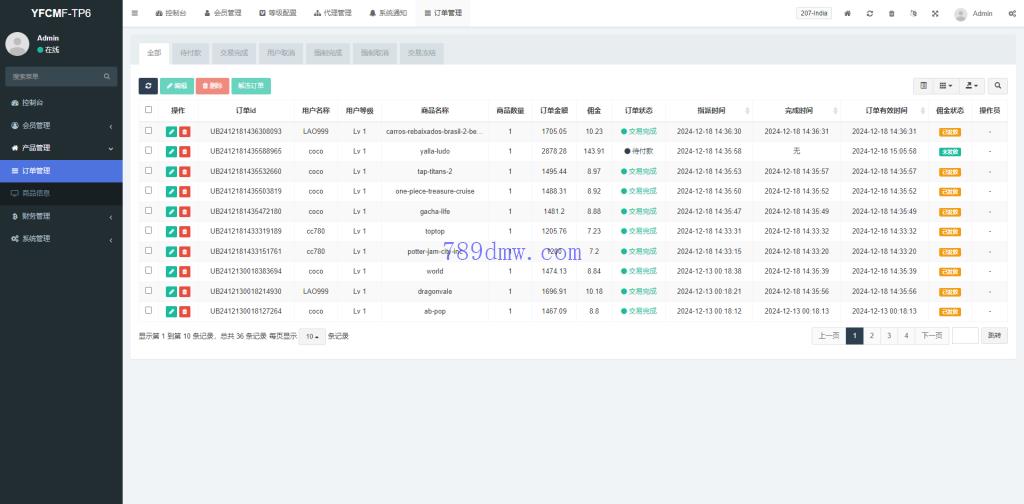 全新定制多国语言 刷单抢单系统 订单自动匹配 前端uniapp 后端TP 策略组打针 全开源